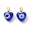 Handmade Lampwork Pendants PALLOY-JF05629-01-1