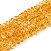 Transparent Glass Beads Strands GLAA-N018-4mm-24-1