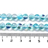Synthetic Moonstone Beads Strands G-P528-J01-17-4
