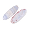 Natural Blue Lace Agate Pendants G-K381-14B-2