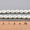 Baking Paint Pearlized Glass Pearl Bead Strands HY-T002-01A-02-4