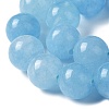 Natural Green Jade Imitation Aquamarine Beads Strands X-G-B046-08A-4