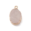 Natural Rose Quartz Pendants G-K333-01H-3