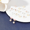 30Pcs 3 Colors Silicone Ear Nuts SIL-AR0001-07-4
