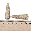 Natural Fossil Coral Pendants G-B187-01C-03-3