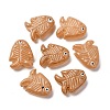 Transparent Glass Enamel Beads LAMP-U004-06-06-1