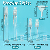 100Pcs 2 Styles Glass Refillable Perfume Bottle AJEW-OC0015-73-2