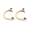 304 Stainless Steel Charms X-STAS-M327-02G-C-1