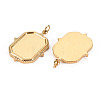304 Stainless Steel Pendant Cabochon Settings X-STAS-S116-153G-2