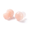 Natural Pink Aventurine GuaSha Stone G-M380-A03-3
