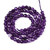 Dyed Natural White Jade Beads Strands G-T139-4mm-60-13-2