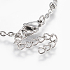 304 Stainless Steel Anklets AJEW-H013-06P-3