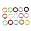 Spray Painted Alloy Spring Gate Rings X-PALLOY-A022-01B-1