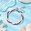 Handmade Glass Seed Beaded Bracelets for Women BJEW-MZ00129-01-1