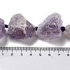 Raw Rough Natural Amethyst Beads Strands G-J388-A02-01-4