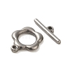 Non-Tarnish 304 Stainless Steel Toggle Clasps STAS-Q324-16P-2