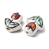 Handmade Porcelain Enamel Beads PORC-B006-02B-2