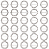 60Pcs Alloy Rhinestone Slider Buckles FIND-CY0001-93-1