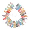 Baking Paint Opaque Glass Beads GL-CBA4370-06-3