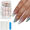 ABS Plastic Full Cover Press On False Nails MRMJ-CP0001-71-1