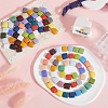 200G Glass Cabochons GLAA-SP0001-21-4