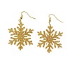 Snowflake Acrylic Glitter Powder Dangle Earrings FS-WGC8E2D-03-2