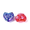 UV Plating Opaque Acrylic Beads OACR-N165-06-2