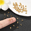 SHEGRACE Brass Bead Cap Bails XGRQ1U791-375G-5
