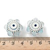 Sparkling Acrylic Rhinestone Beads CLAY-NH0003-01S-06-3