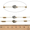 Handmade 316 Stainless Steel Nuggets Link Chains CHS-G051-01G-04-2