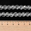Transparent Glass Beads EGLA-A035-T8mm-D19-5