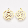 201 Stainless Steel Pendants STAS-T044-83G-1