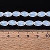 Imitation Jade Glass Beads Strands GLAA-N071-01A-B02-4