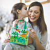 8Pcs 4 Styles Non-Woven Fabric Reusable Folding Gift Bags with Handle ABAG-GF0001-19C-5