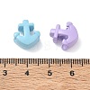 Spray Painted Alloy European Beads AL-CBA5B8E-04-3
