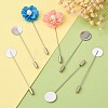 Tarnish Resistant 304 Stainless Steel Brooch Findings LS-X-STAS-S066-01-6