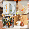 50Pcs 10 Style Thanksgiving Day Theme Acrylic Beads SACR-SC0001-21-5