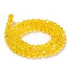 Transparent Electroplate Glass Beads Strands EGLA-A039-T4mm-L22-2