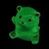 Bear Luminous Resin Display Decorations DJEW-F023-A06-2