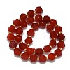 Dyed Natural White Jade Beads Strands G-I376-A06-01-2