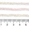 Transparent Painted Glass Beads Strands LS-DGLA-A034-T1mm-A25-3