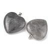Natural Cloudy Quartz Pendants GG-K002-12A-10-2