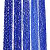 Electroplate Glass Beads Strands EGLA-A044-P4mm-B32-2