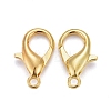Golden Tone Zinc Alloy Lobster Claw Clasps X-E106-G-NF-3