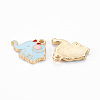 Alloy Enamel Pendants ENAM-N048-007A-3