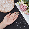 600Pcs Round Transparent Acrylic Beads MACR-ME0001-24-3