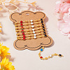  1M Handmade Colorful Enamel Heart Beaded Chains CHC-TA0001-12-4