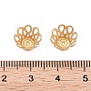 316 Surgical Stainless Steel  Bead Caps STAS-Q310-09A-G-2