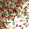 4 Colors 11/0 Christmas MIYUKI Delica Seed Beads SEED-X0058-20-1