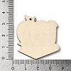 Color Printing Wood Pendants WOOD-S062-02B-3
